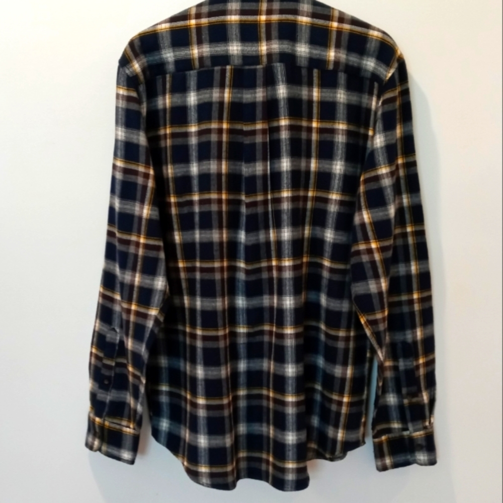 Vintage ST. JOHN'S BAY Flannel Shirt - Picture 6 of 11